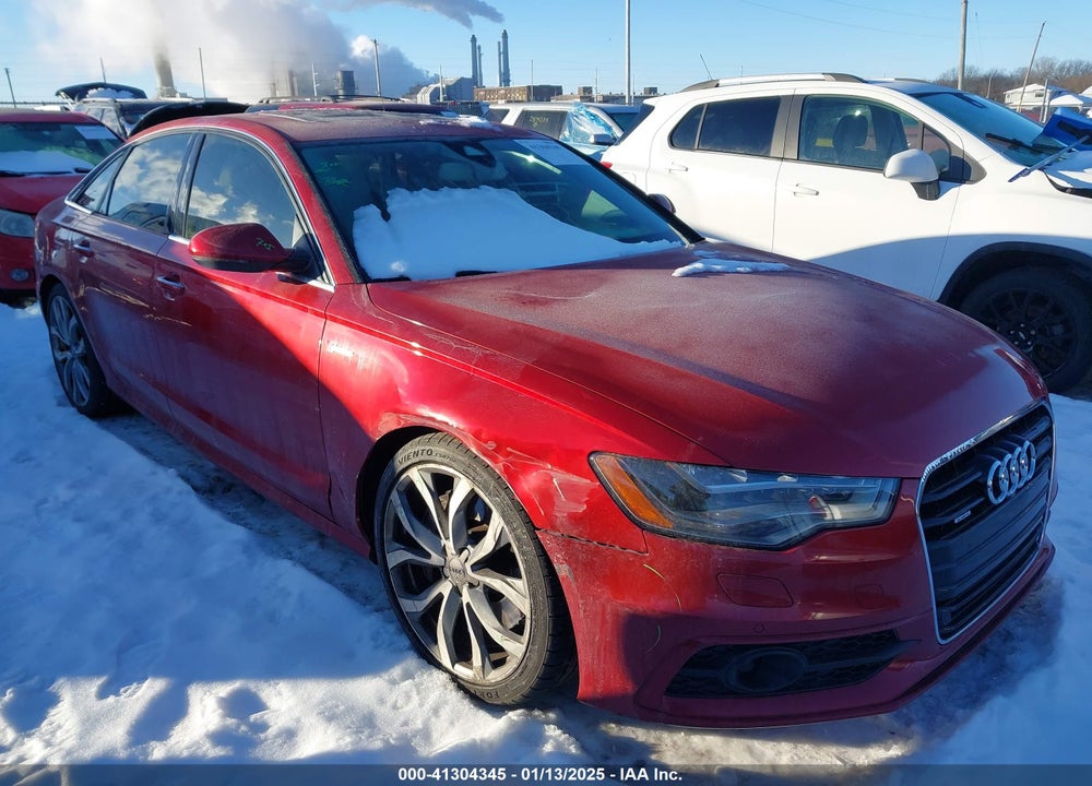 2013 AUDI A6 3.0T PREMIUM VIN: WAUJGAFC5DN030463