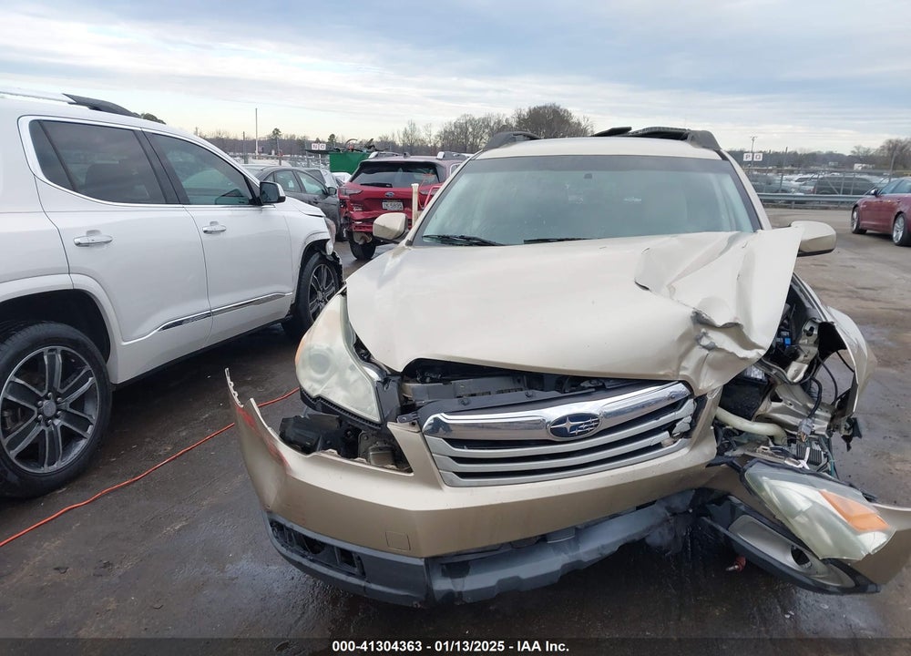 2010 SUBARU OUTBACK 2.5I PREMIUM VIN: 4S4BRCCC7A3377636