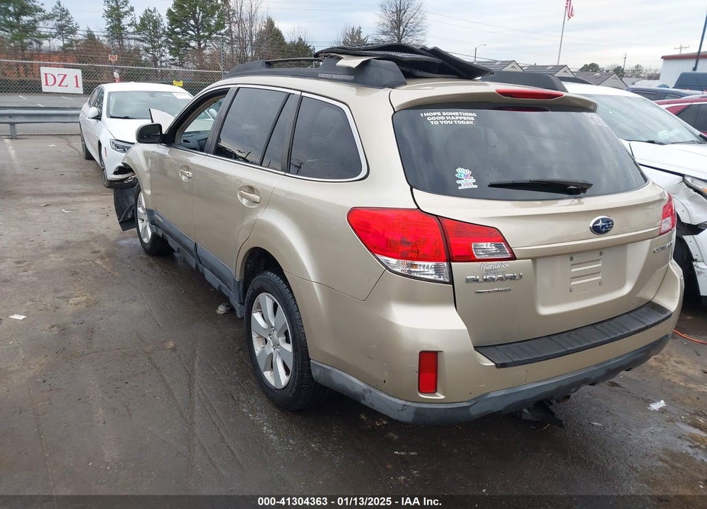 2010 SUBARU OUTBACK 2.5I PREMIUM VIN: 4S4BRCCC7A3377636