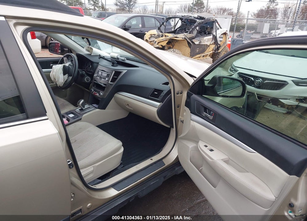 2010 SUBARU OUTBACK 2.5I PREMIUM VIN: 4S4BRCCC7A3377636