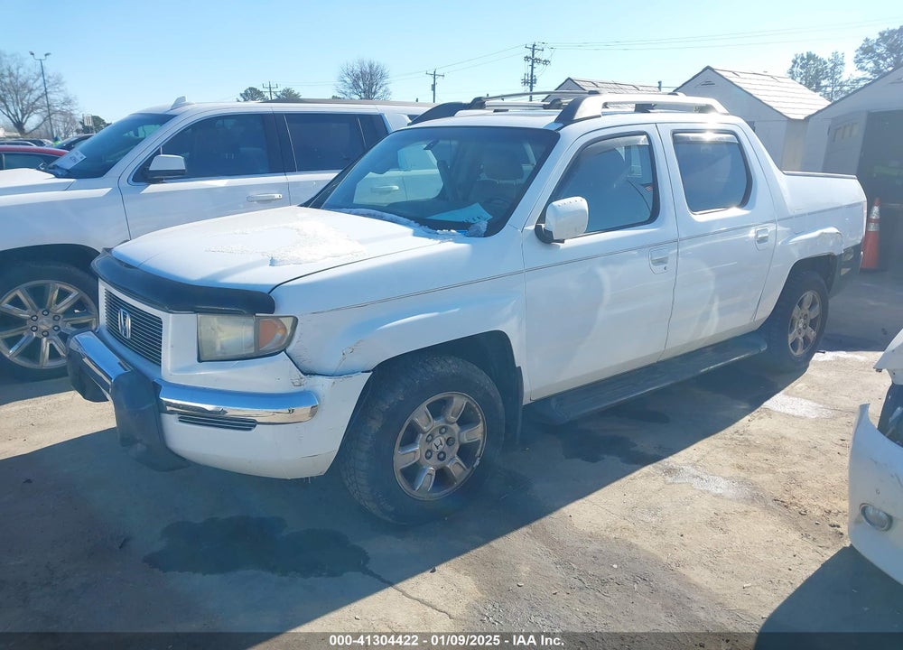 2007 HONDA RIDGELINE RTL VIN: 2HJYK16537H538148
