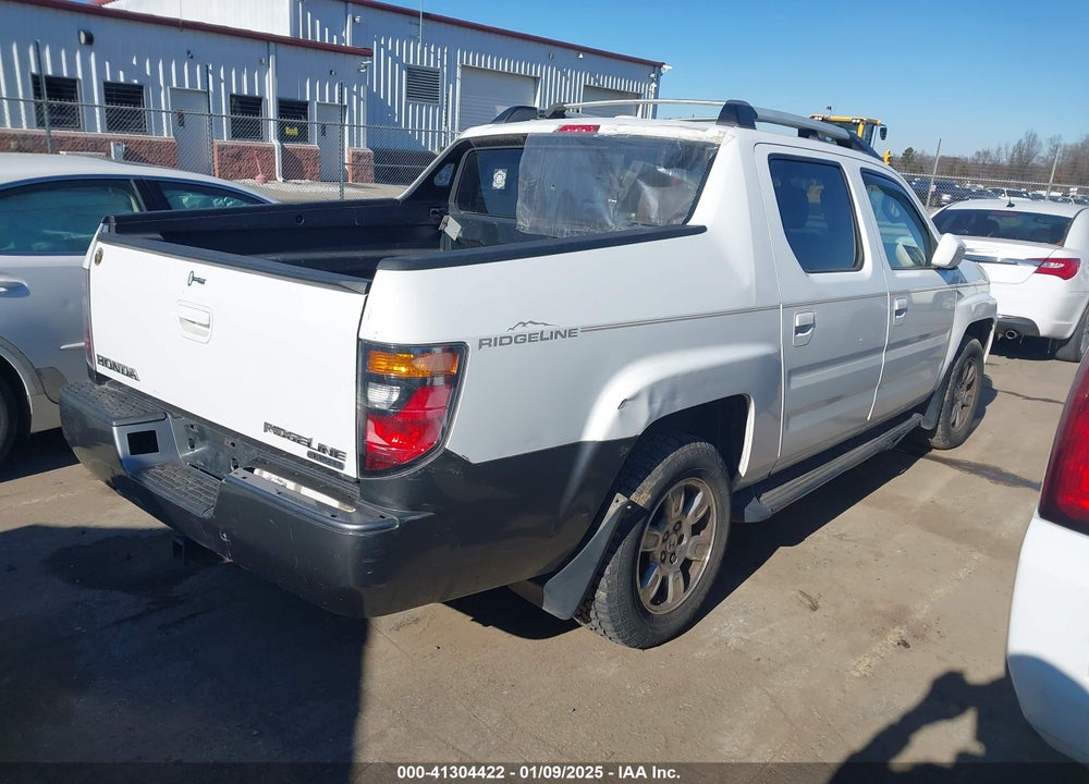 2007 HONDA RIDGELINE RTL VIN: 2HJYK16537H538148