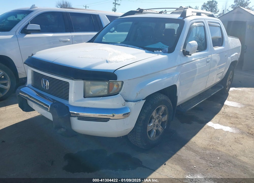 2007 HONDA RIDGELINE RTL VIN: 2HJYK16537H538148