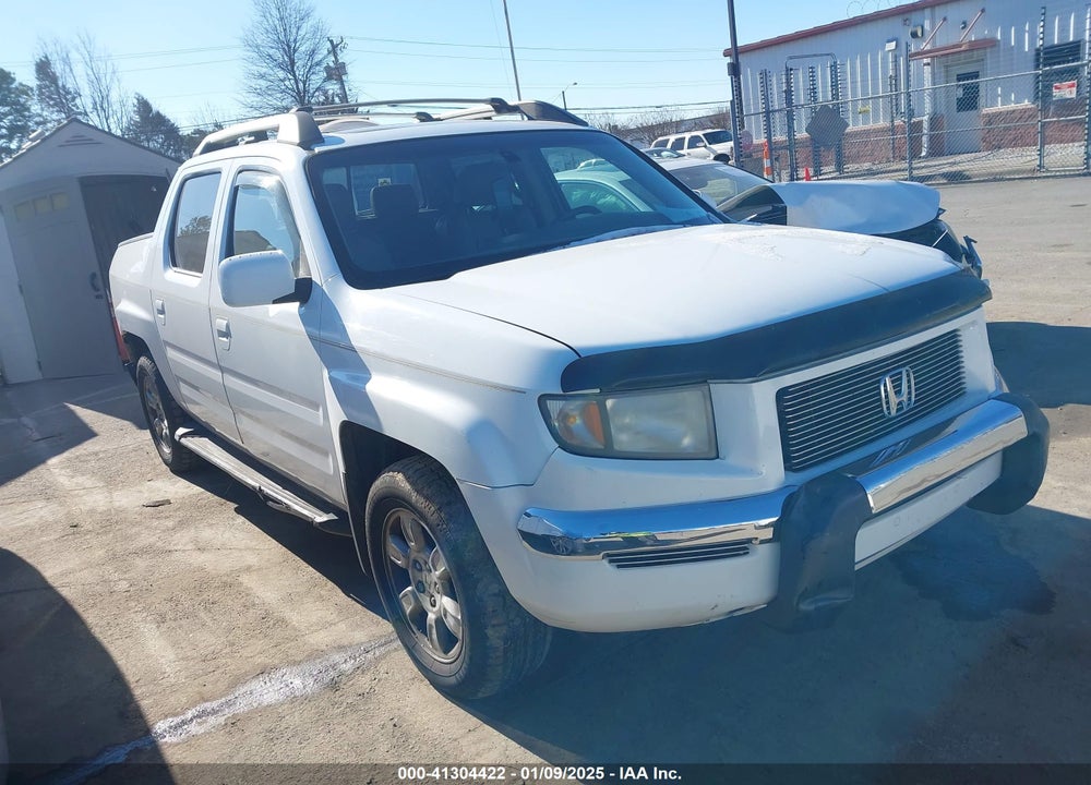 2007 HONDA RIDGELINE RTL VIN: 2HJYK16537H538148