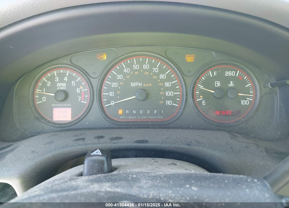 2003 PONTIAC MONTANA M16 W/1SV PKG. VIN: 1GMDX03E73D124294