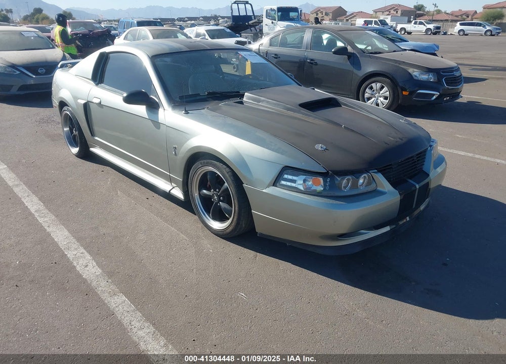 2002 FORD MUSTANG GT VIN: 1FAFP42X12F134707
