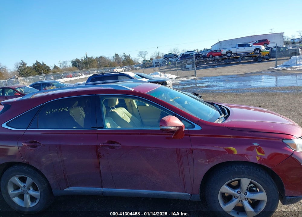 2011 LEXUS RX 350 VIN: 2T2BK1BA6BC083629