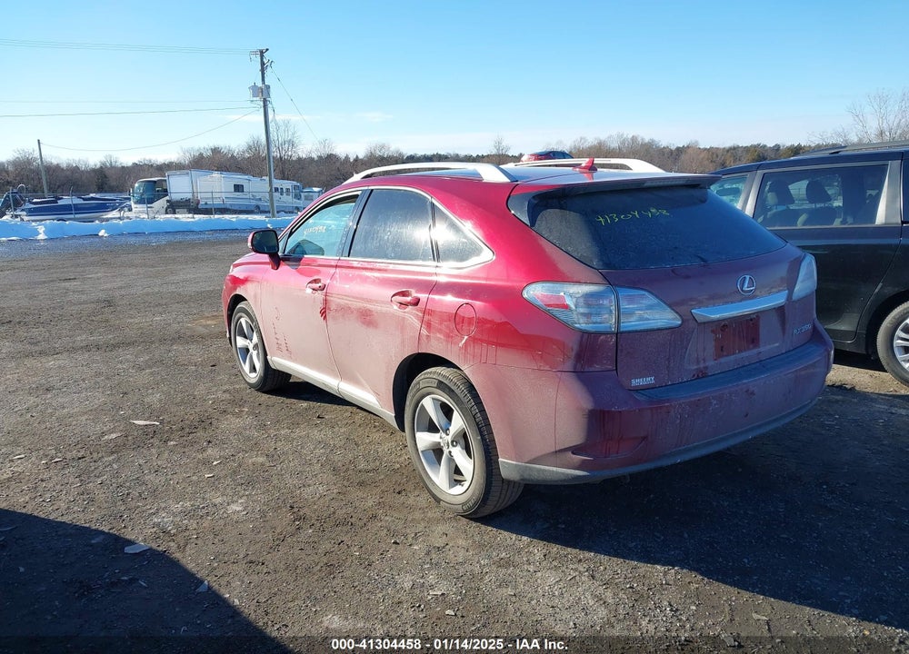 2011 LEXUS RX 350 VIN: 2T2BK1BA6BC083629