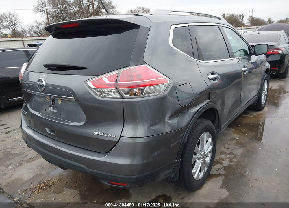 2015 NISSAN ROGUE SV VIN: 5N1AT2MV7FC898578