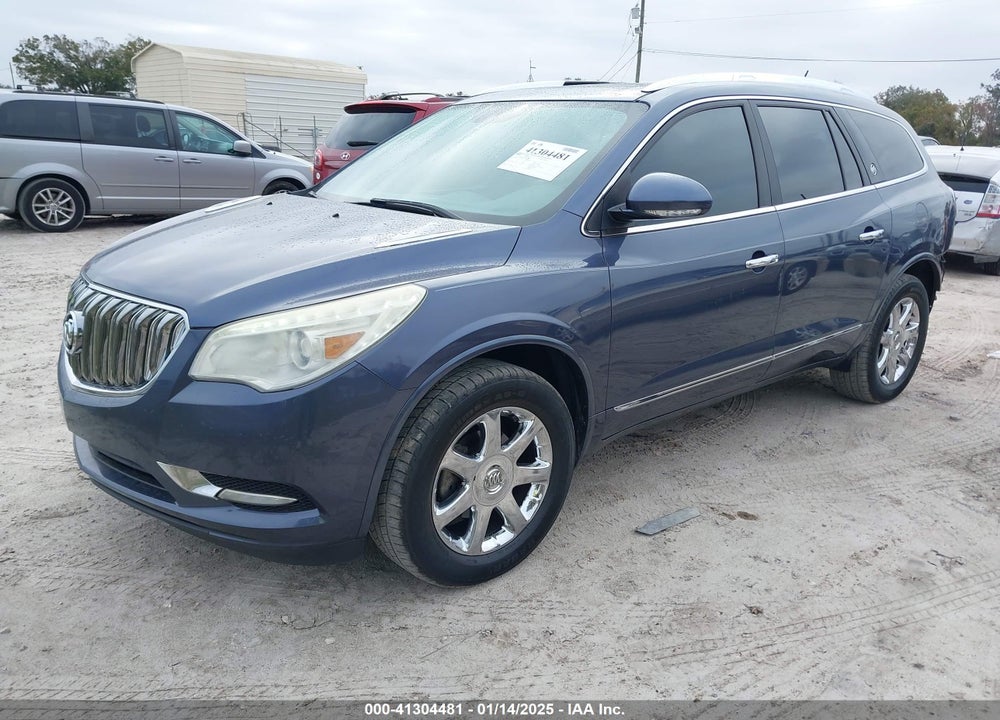 2014 BUICK ENCLAVE LEATHER VIN: 5GAKRBKDXEJ221988