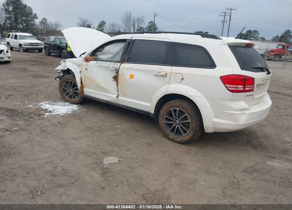 2018 DODGE JOURNEY SE VIN: 3C4PDCAB1JT218862