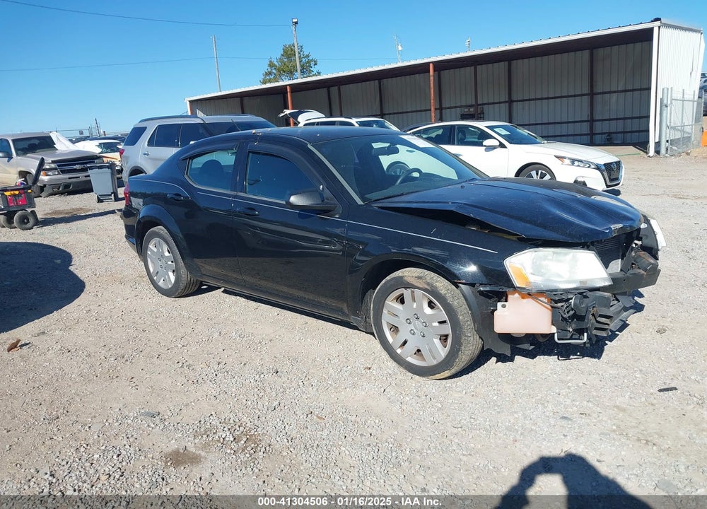 2012 DODGE AVENGER SE VIN: 1C3CDZAB0CN253109