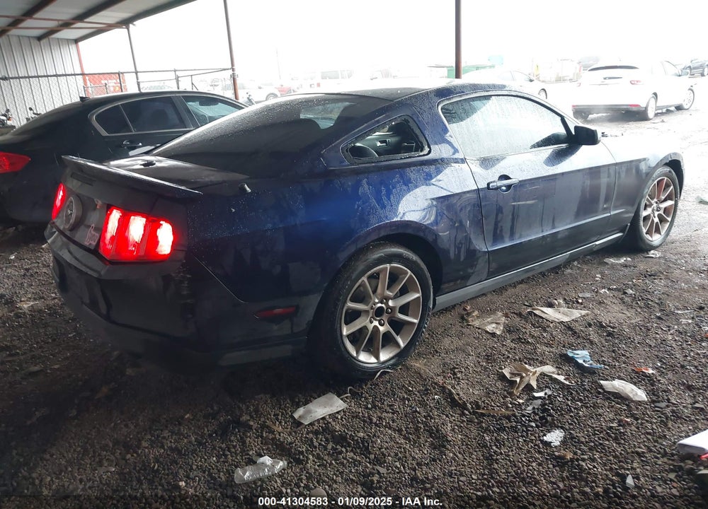 2011 FORD MUSTANG V6 PREMIUM VIN: 1ZVBP8AM9B5153645