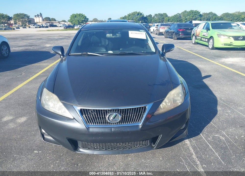2011 LEXUS IS 250 VIN: JTHBF5C21B5132674
