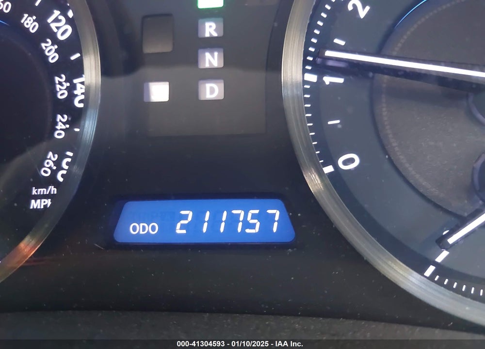 2011 LEXUS IS 250 VIN: JTHBF5C21B5132674