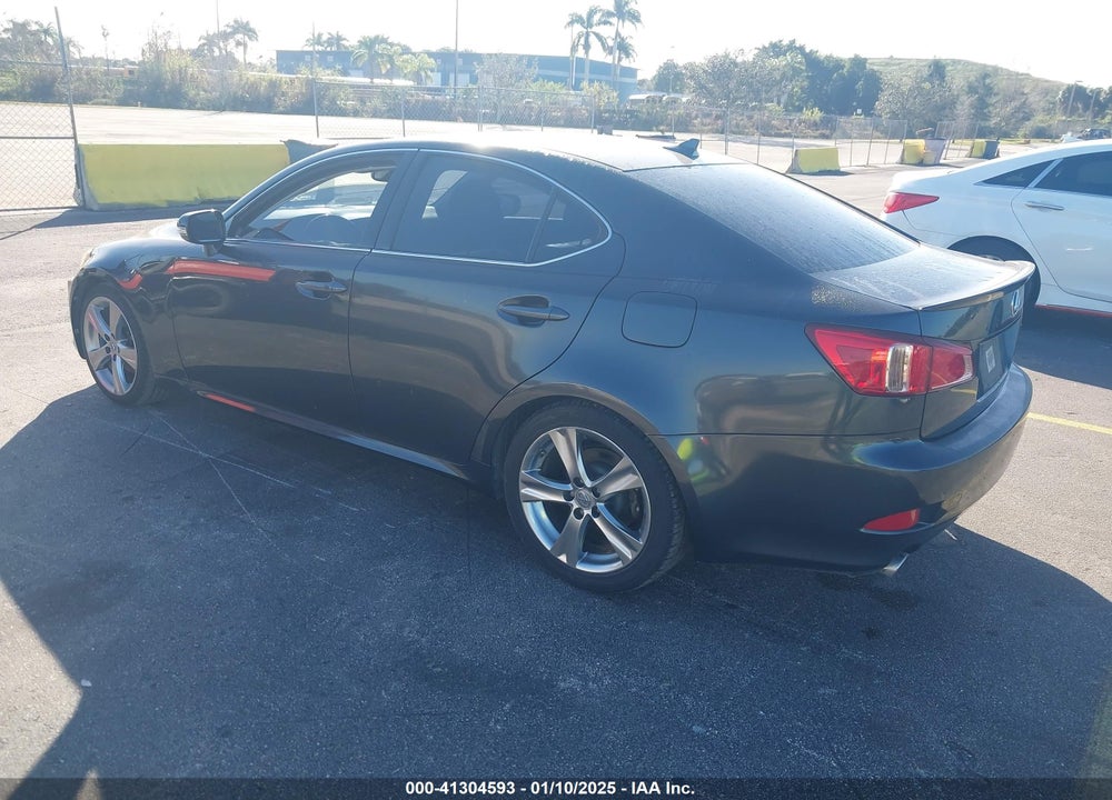 2011 LEXUS IS 250 VIN: JTHBF5C21B5132674