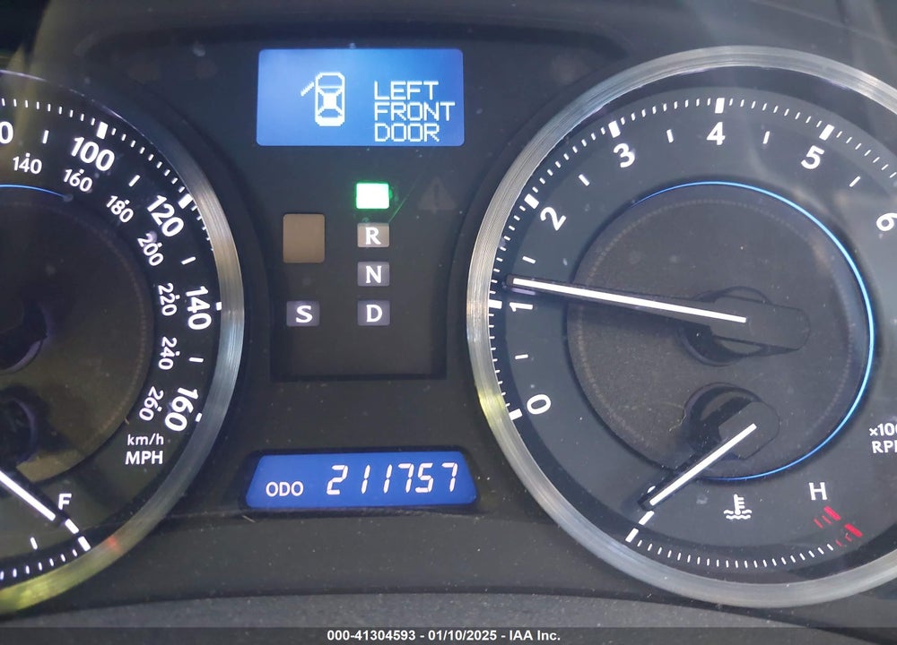 2011 LEXUS IS 250 VIN: JTHBF5C21B5132674