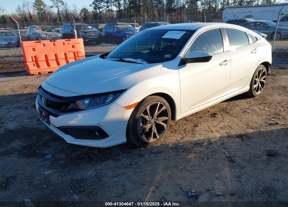 2020 HONDA CIVIC VIN: 2HGFC2F83LH551308