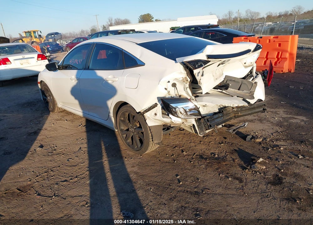 2020 HONDA CIVIC VIN: 2HGFC2F83LH551308