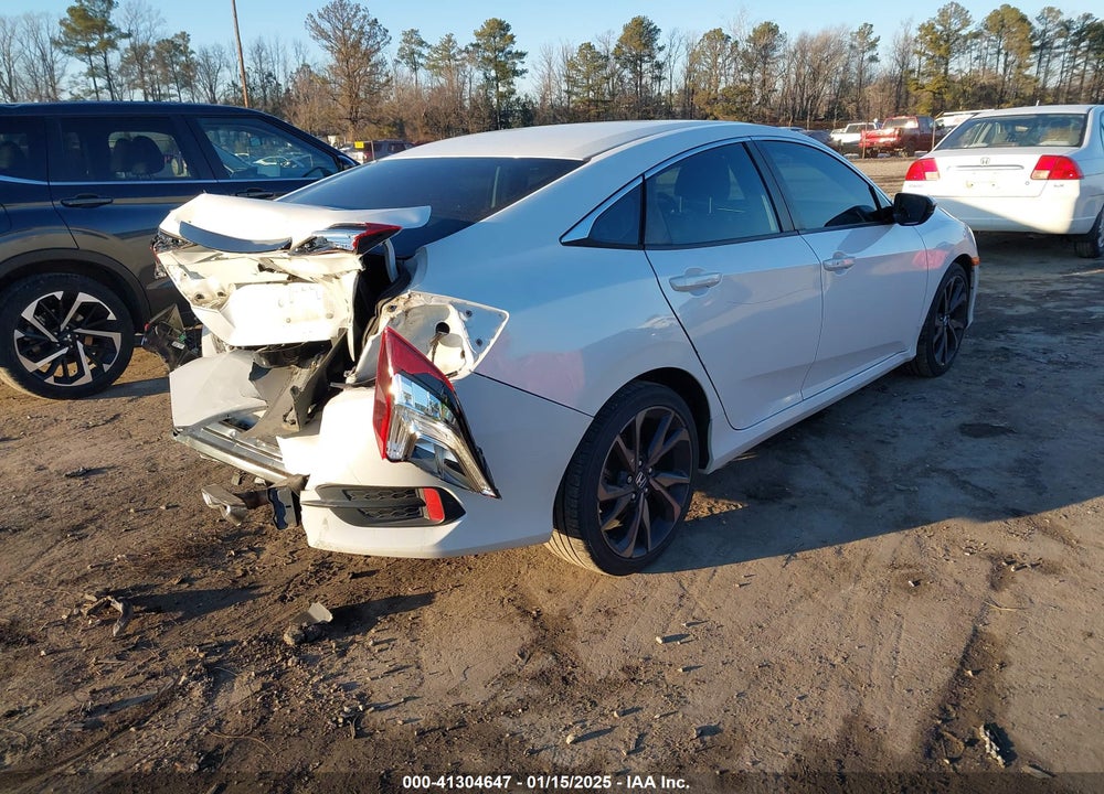 2020 HONDA CIVIC VIN: 2HGFC2F83LH551308