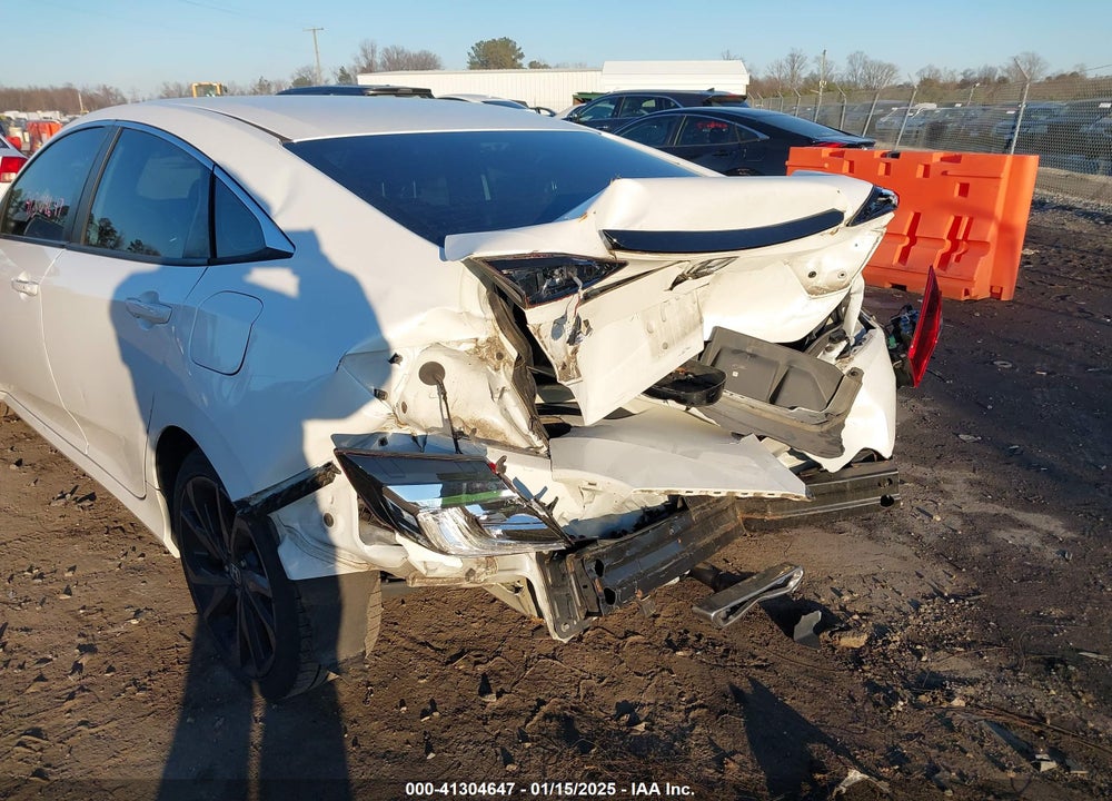2020 HONDA CIVIC VIN: 2HGFC2F83LH551308