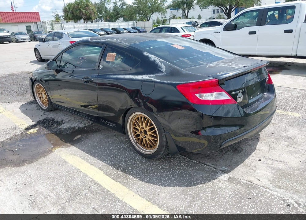 2012 HONDA CIVIC SI VIN: 2HGFG4A58CH702608