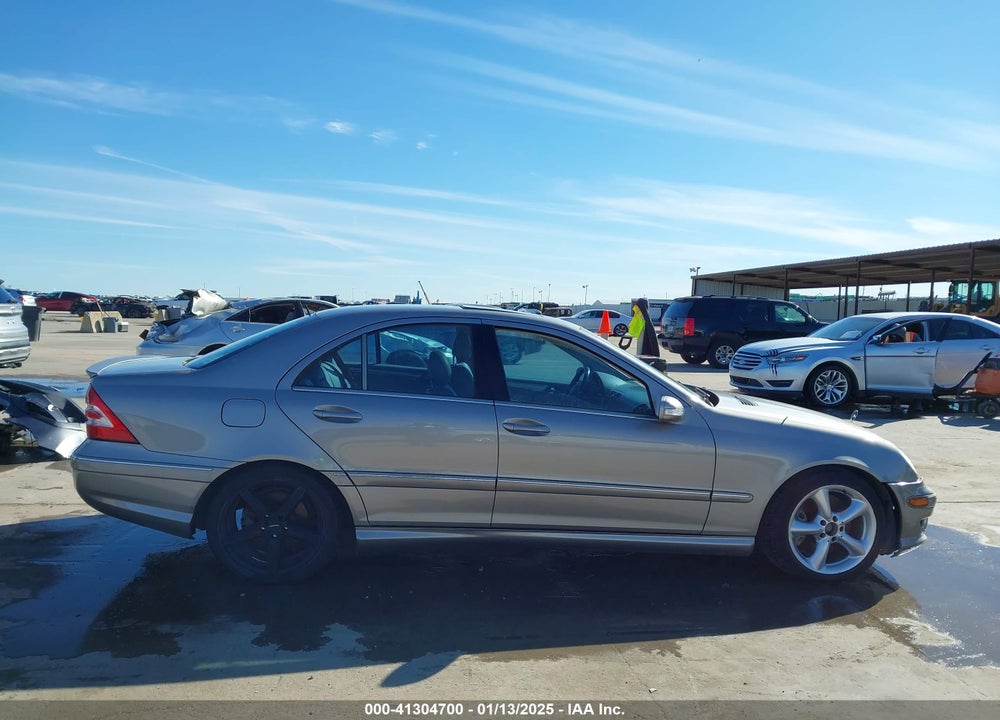 2005 MERCEDES-BENZ C 230 KOMPRESSOR SPORT VIN: WDBRF40J15F664106