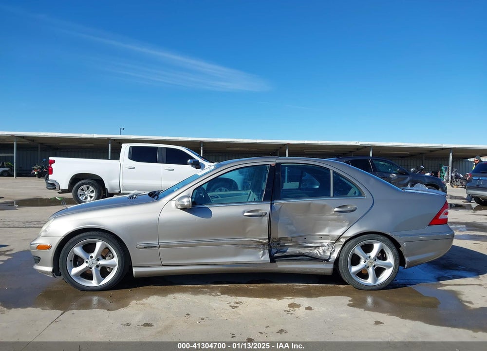 2005 MERCEDES-BENZ C 230 KOMPRESSOR SPORT VIN: WDBRF40J15F664106