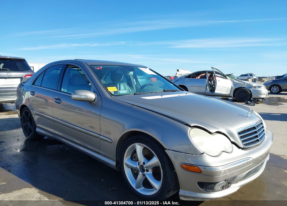 2005 MERCEDES-BENZ C 230 KOMPRESSOR SPORT VIN: WDBRF40J15F664106