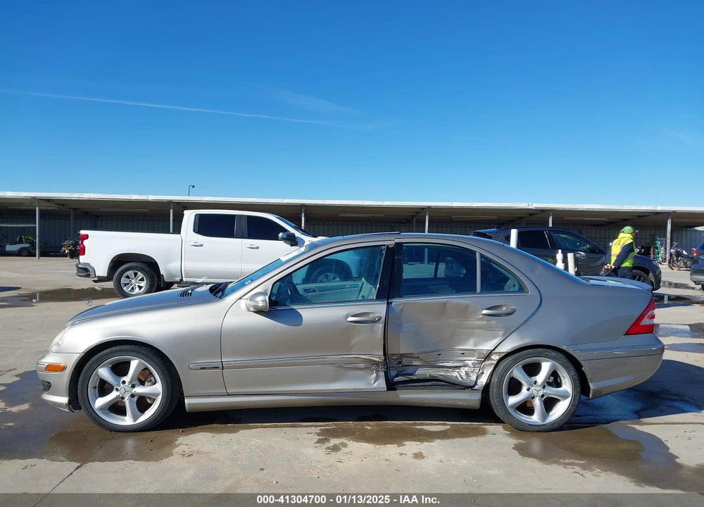 2005 MERCEDES-BENZ C 230 KOMPRESSOR SPORT VIN: WDBRF40J15F664106