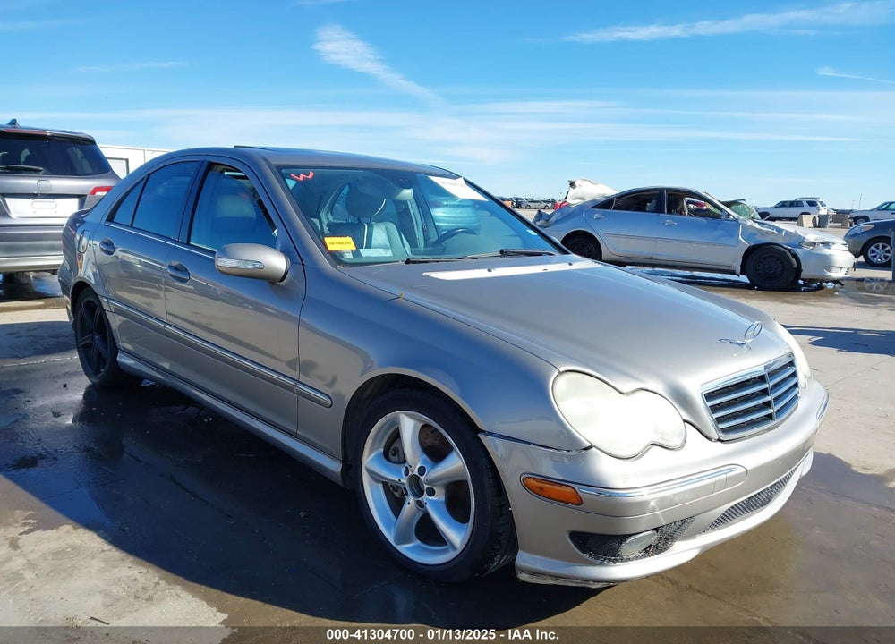 2005 MERCEDES-BENZ C 230 KOMPRESSOR SPORT VIN: WDBRF40J15F664106