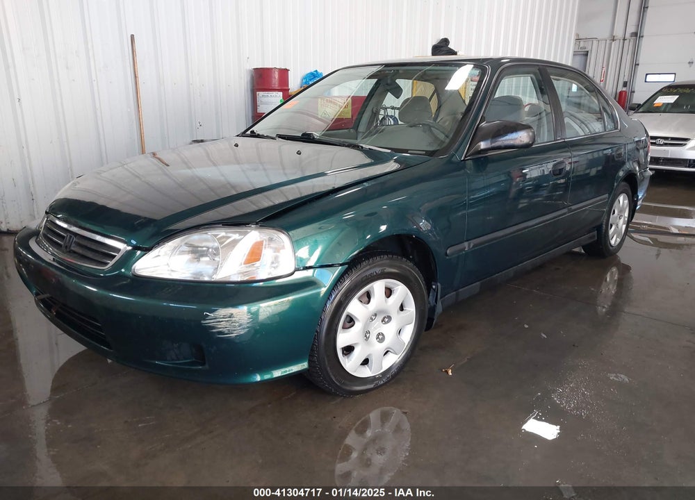 2000 HONDA CIVIC LX VIN: 1HGEJ667XYL069798