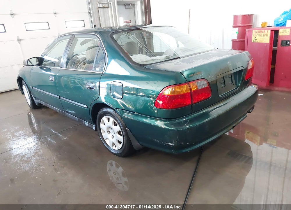 2000 HONDA CIVIC LX VIN: 1HGEJ667XYL069798