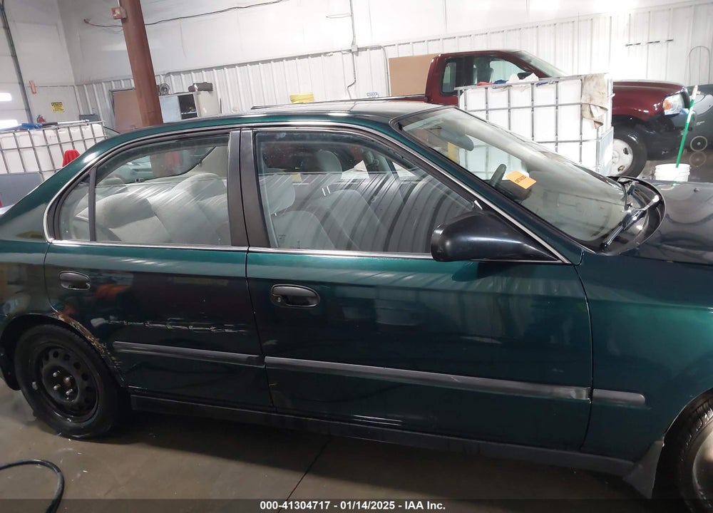 2000 HONDA CIVIC LX VIN: 1HGEJ667XYL069798