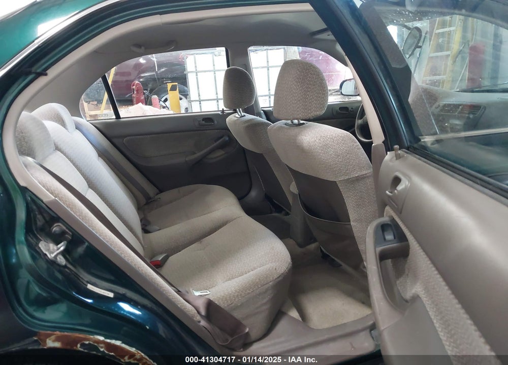 2000 HONDA CIVIC LX VIN: 1HGEJ667XYL069798