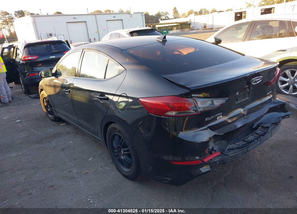 2017 HYUNDAI ELANTRA VIN: 5NPD74LF5HH150754