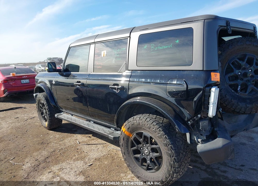 2022 FORD BRONCO OUTER BANKS VIN: 1FMDE5BH2NLB12044
