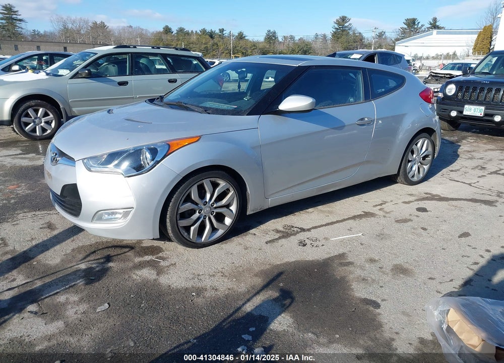 2013 HYUNDAI VELOSTER BASE W/BLACK VIN: KMHTC6ADXDU094990