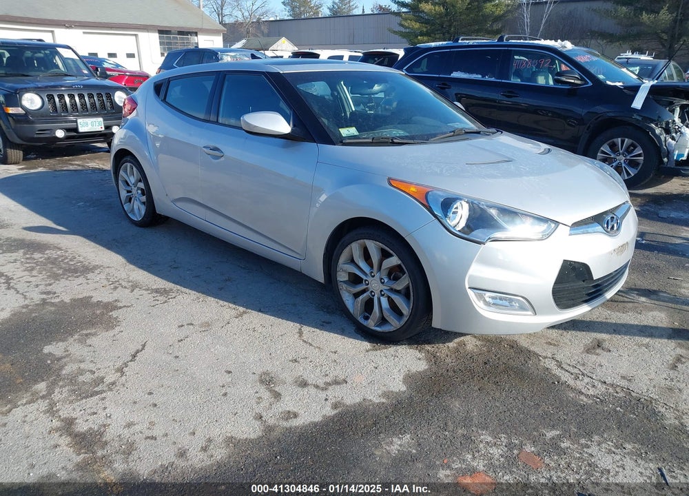 2013 HYUNDAI VELOSTER BASE W/BLACK VIN: KMHTC6ADXDU094990