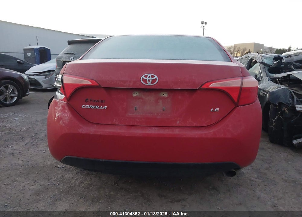 2017 TOYOTA COROLLA VIN: 5YFBURHE4HP699832