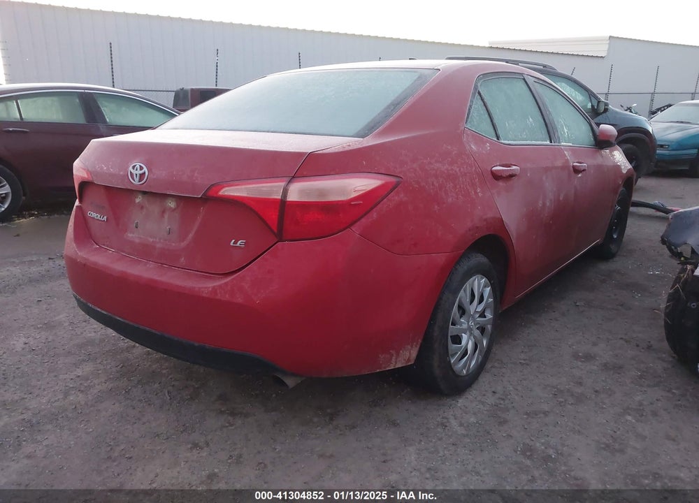 2017 TOYOTA COROLLA VIN: 5YFBURHE4HP699832