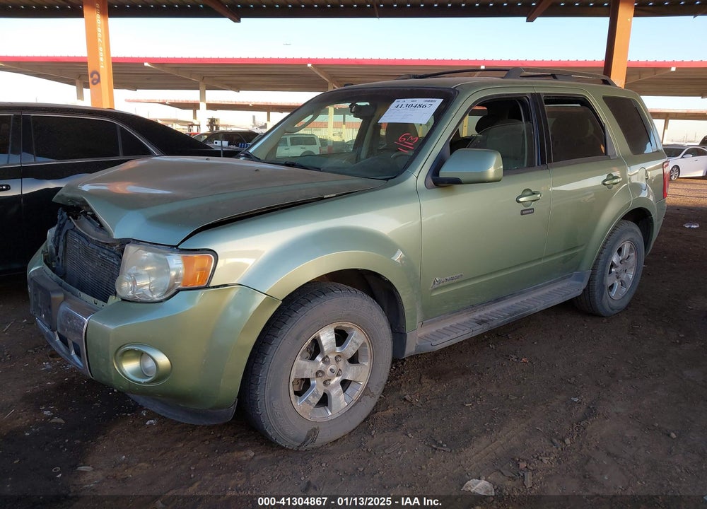 2009 FORD ESCAPE HYBRID LIMITED VIN: 1FMCU49309KA51792