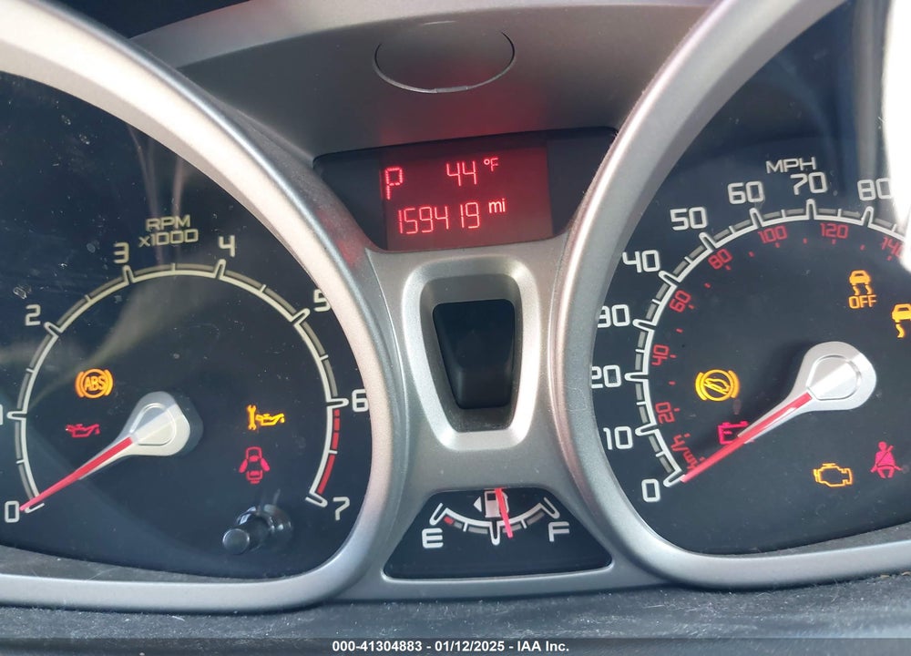 2012 FORD FIESTA VIN: 3FADP4BJ3CM125494