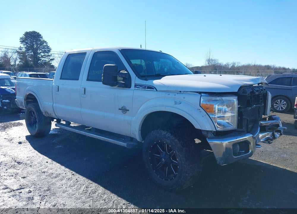 2012 FORD F-250 LARIAT VIN: 1FT7W2BT5CED02133