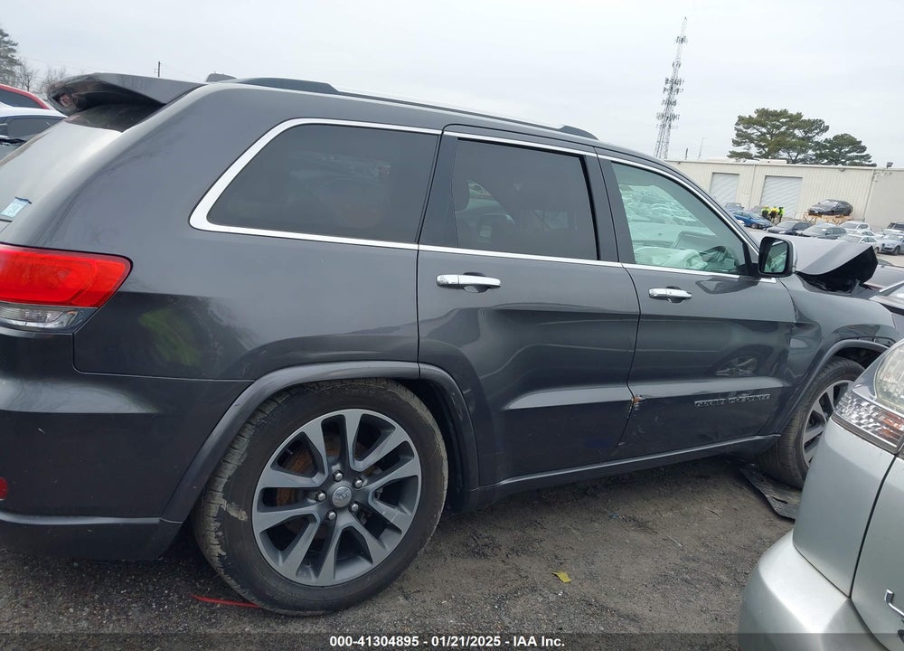 2017 JEEP GRAND CHEROKEE OVERLAND 4X4 VIN: 1C4RJFCG8HC772837