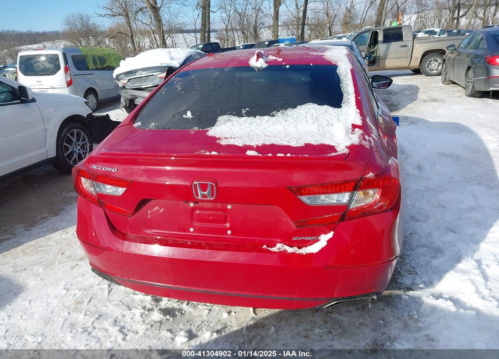 2019 HONDA ACCORD VIN: 1HGCV1F38KA101131