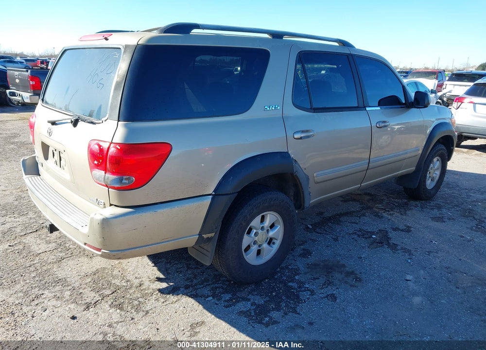 2005 TOYOTA SEQUOIA SR5 V8 VIN: 5TDZT34A35S246838
