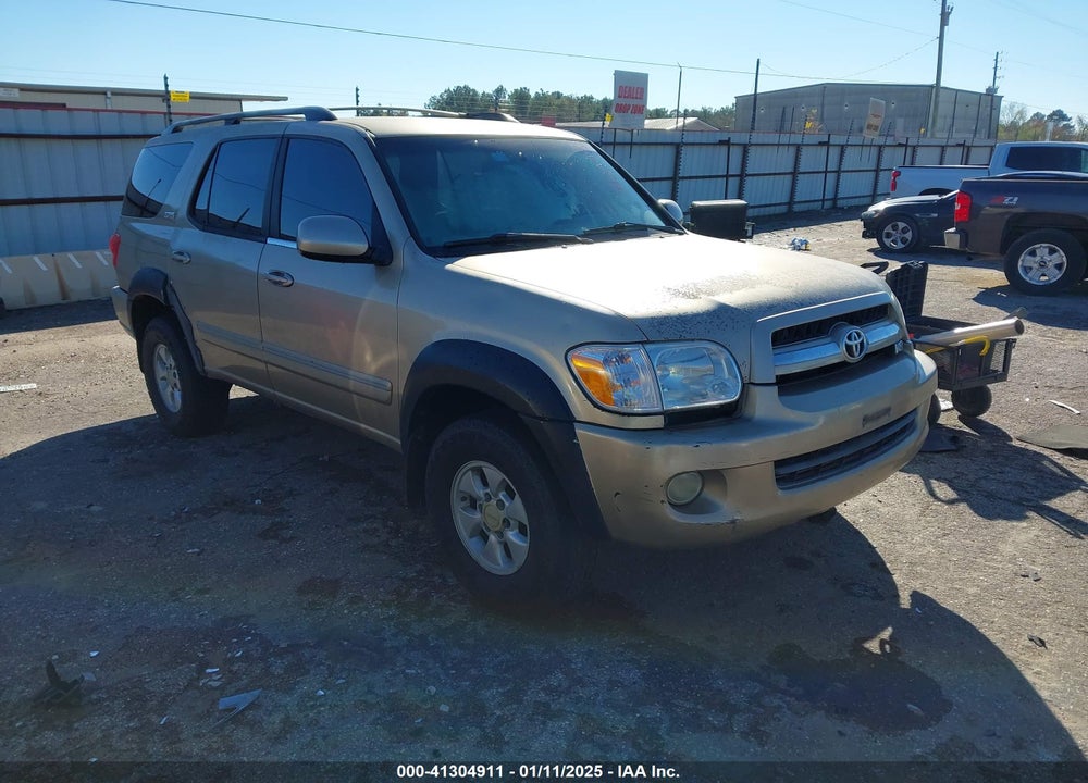 2005 TOYOTA SEQUOIA SR5 V8 VIN: 5TDZT34A35S246838