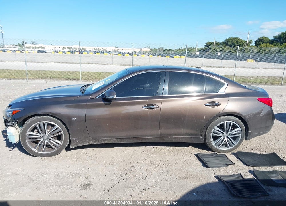 2014 INFINITI Q50 PREMIUM VIN: JN1BV7AR8EM686758