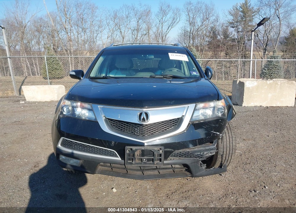 2011 ACURA MDX VIN: 2HNYD2H69BH523778
